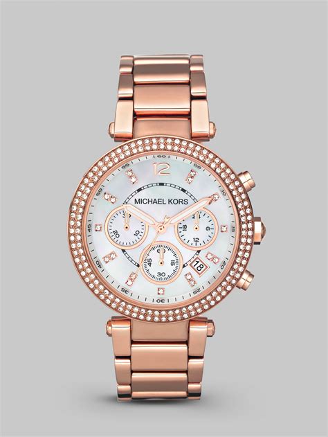 Women's Mother of Pearl Michael Kors Watches 